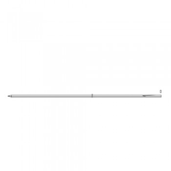 Kirschner Wire Drill Trocar Pointed - Round End Stainless Steel, 31 cm - 12 1/4" Diameter 1.4 mm Ø